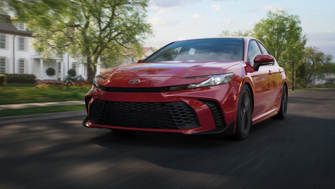  Red 2026 Toyota Camry
