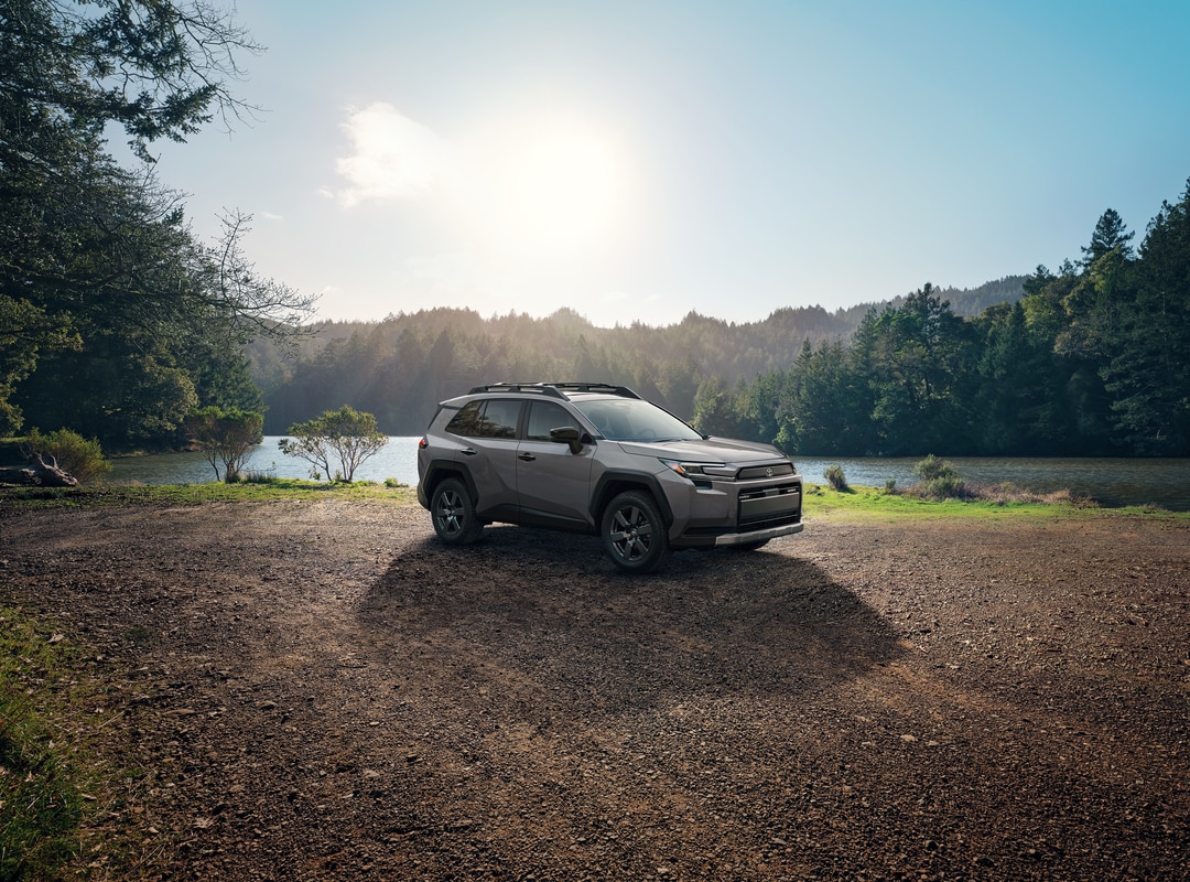  2026 Toyota RAV4 parked by water