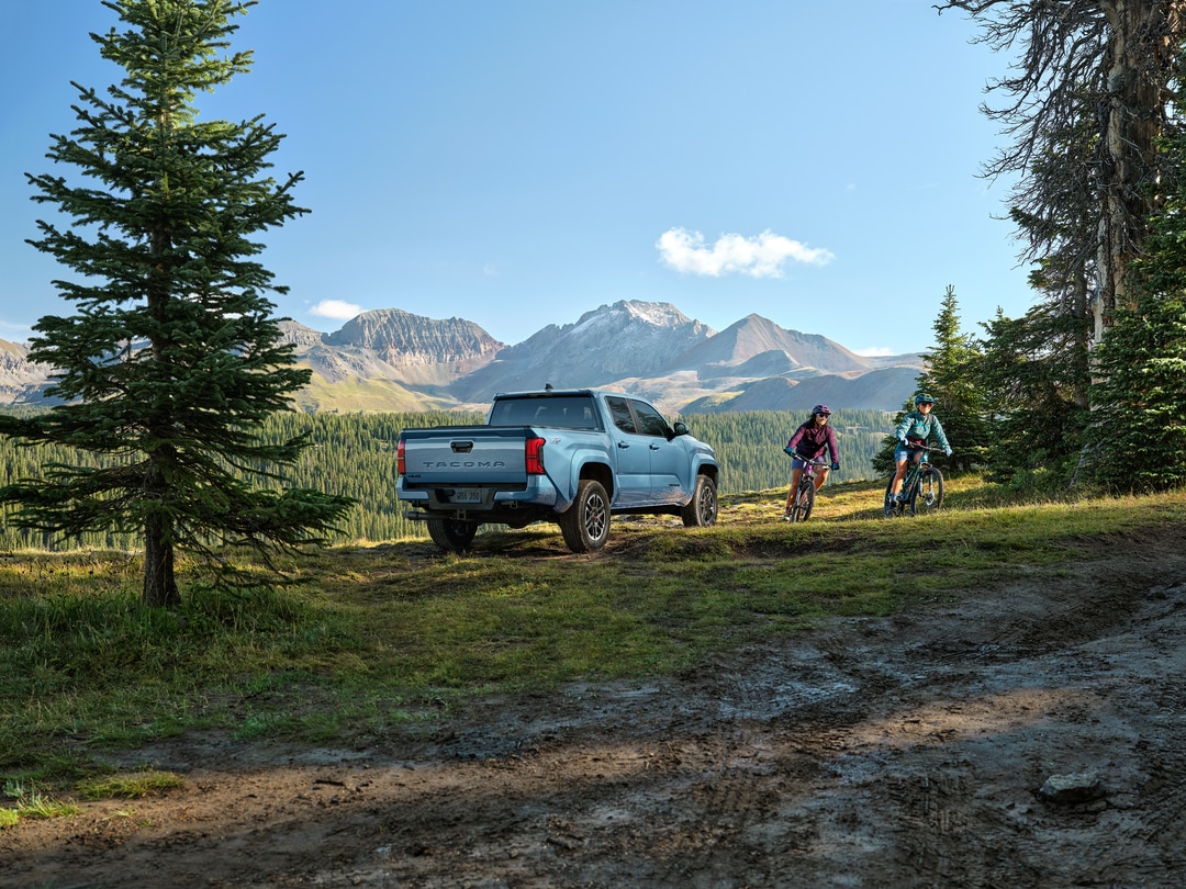  2026 Toyota Tacoma at scenic lookout