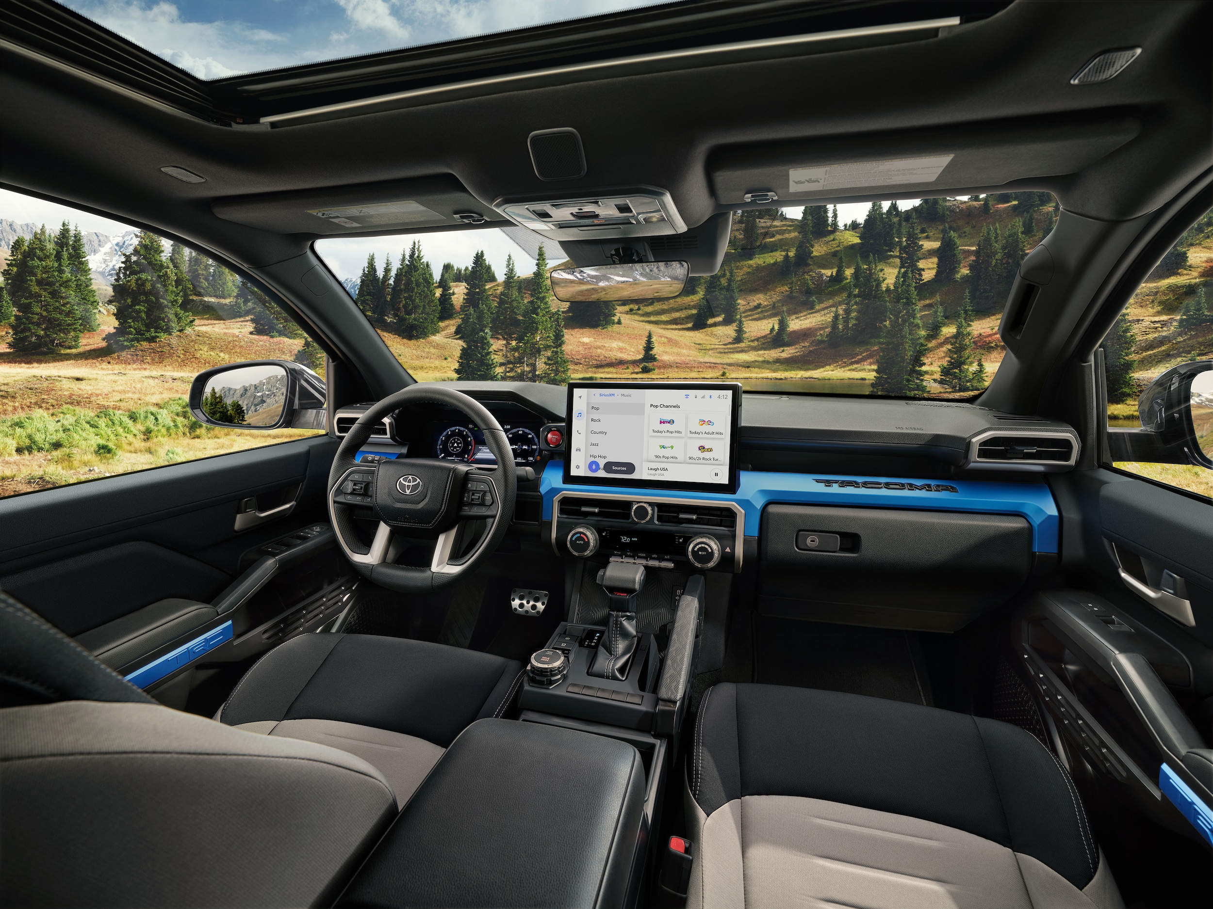  2026 Toyota Tacoma interior and technology