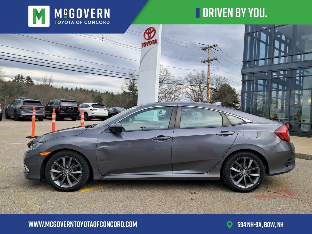 Used 2020 Honda Civic EX with VIN 2HGFC1F30LH681187 for sale in Bow, NH