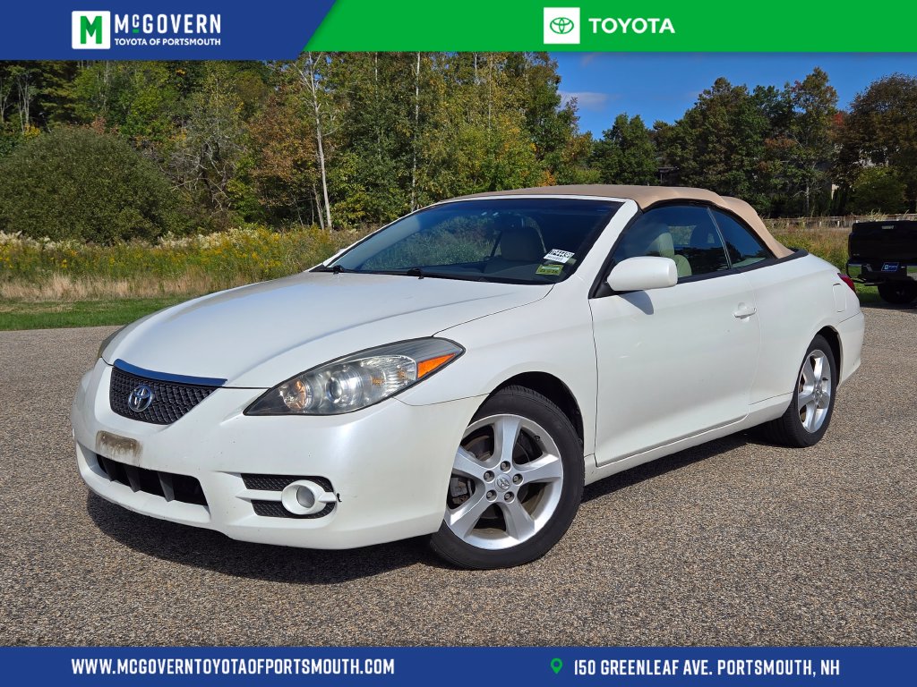 Used 2007 Toyota Camry Solara SLE with VIN 4T1FA38P67U130857 for sale in Portsmouth, NH