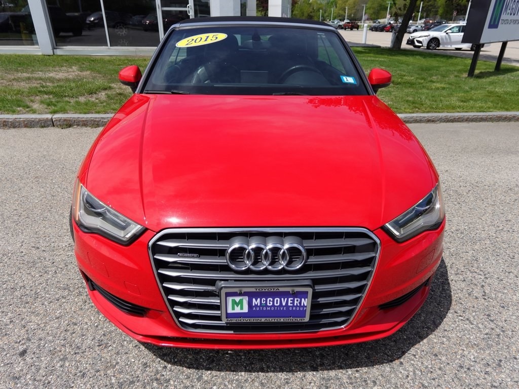 Used 2015 Audi A3 Cabriolet Premium with VIN WAU7FLFF4F1125738 for sale in Portsmouth, NH