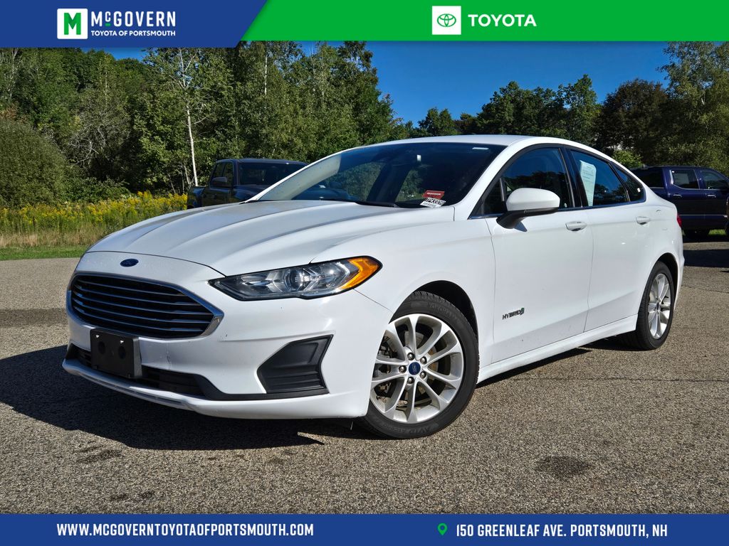 Used 2019 Ford Fusion Hybrid SE with VIN 3FA6P0LU9KR238376 for sale in Portsmouth, NH