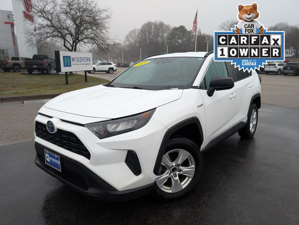 Used 2021 Toyota RAV4 Hybrid LE SUV