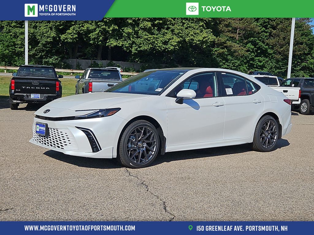 White (Wind Chill Pearl) 2026 Toyota Camry Sedan  Continuously Variable Transmission