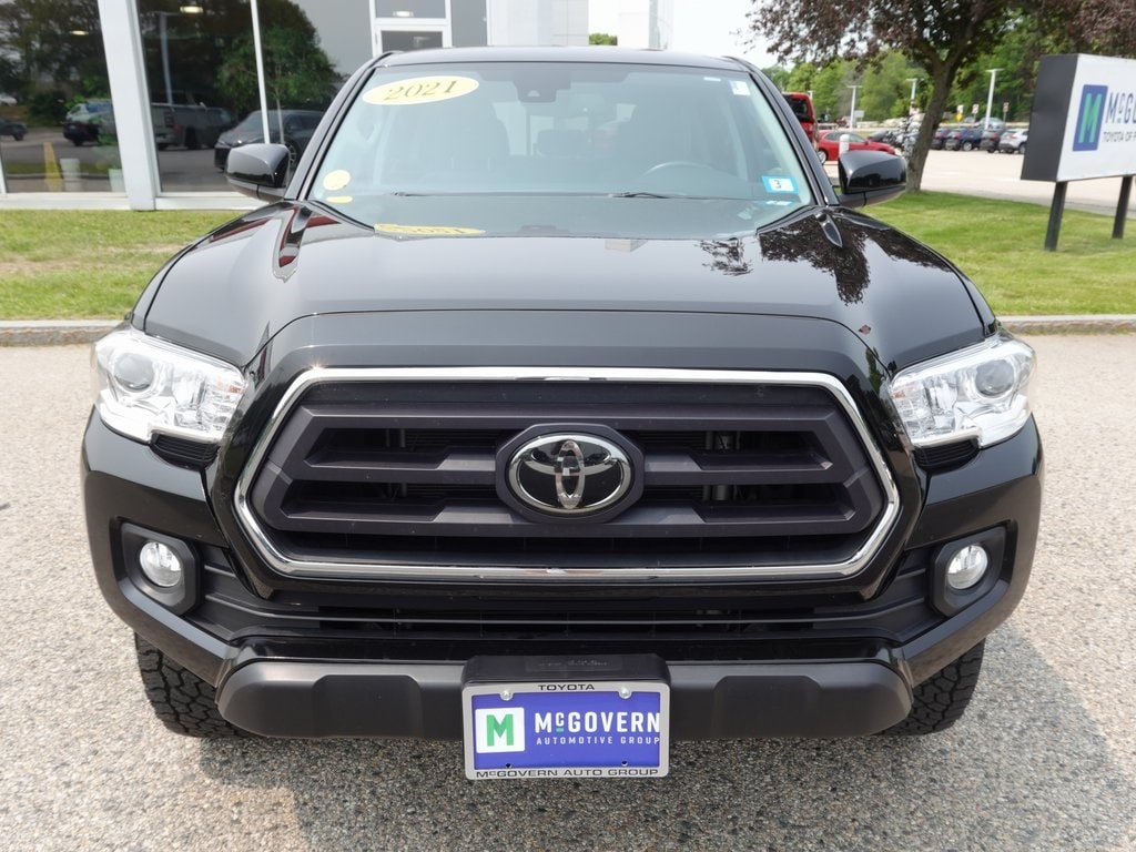 Used 2021 Toyota Tacoma SR5 with VIN 5TFCZ5AN5MX276794 for sale in Portsmouth, NH