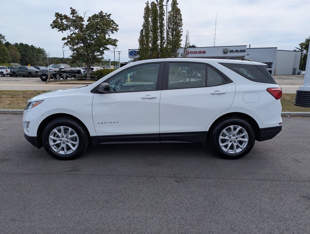 Used 2020 Chevrolet Equinox LS with VIN 3GNAXSEV0LS544812 for sale in Portsmouth, NH