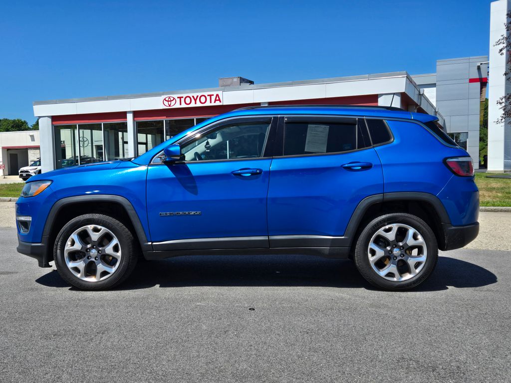 Used 2020 Jeep Compass Limited with VIN 3C4NJDCBXLT122153 for sale in Portsmouth, NH