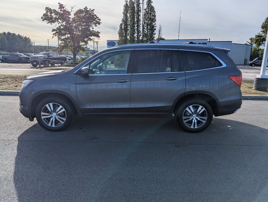 Used 2017 Honda Pilot EX-L with VIN 5FNYF6H67HB070749 for sale in Portsmouth, NH
