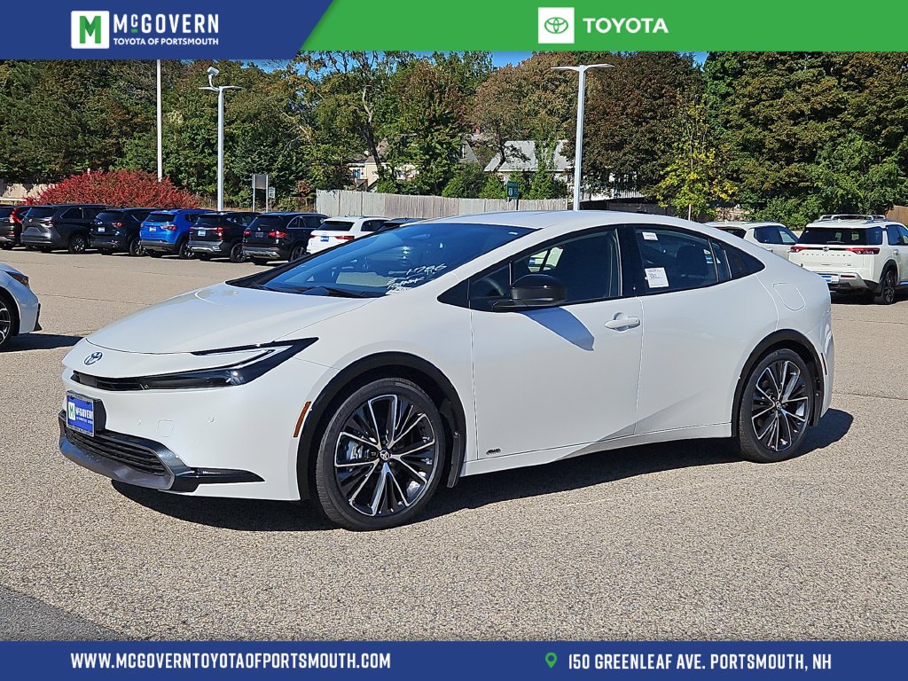 White (Wind Chill Pearl) 2027 Toyota Prius Hatchback Continuously Variable Transmission