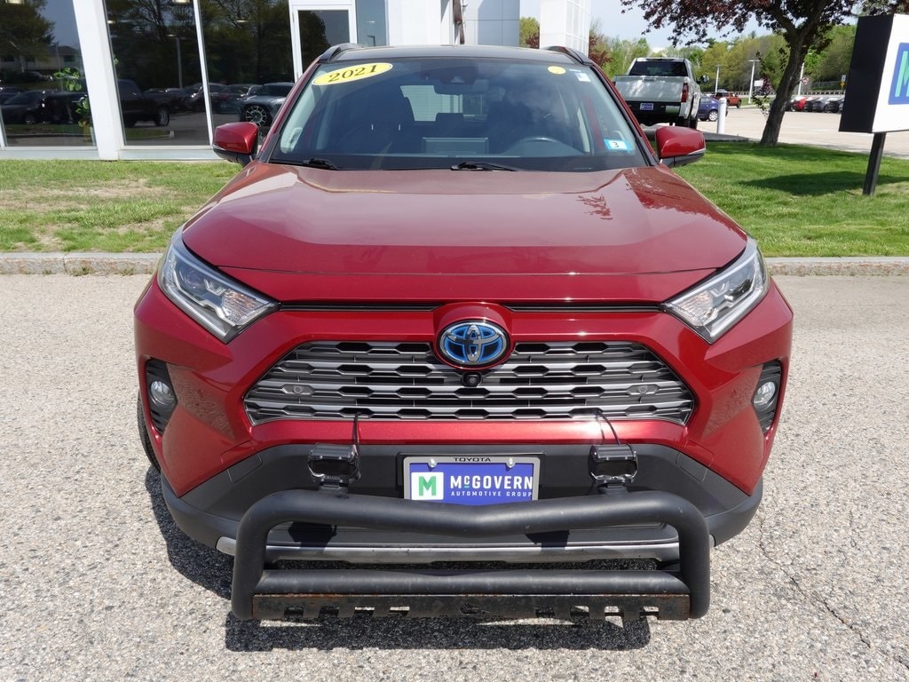 Used 2021 Toyota RAV4 Limited with VIN JTMD6RFV0MD011098 for sale in Portsmouth, NH