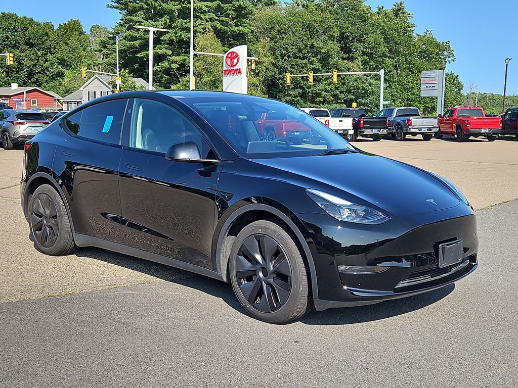 Used 2025 Tesla Model Y Long Range with VIN 7SAYGAEE5SF284256 for sale in Portsmouth, NH