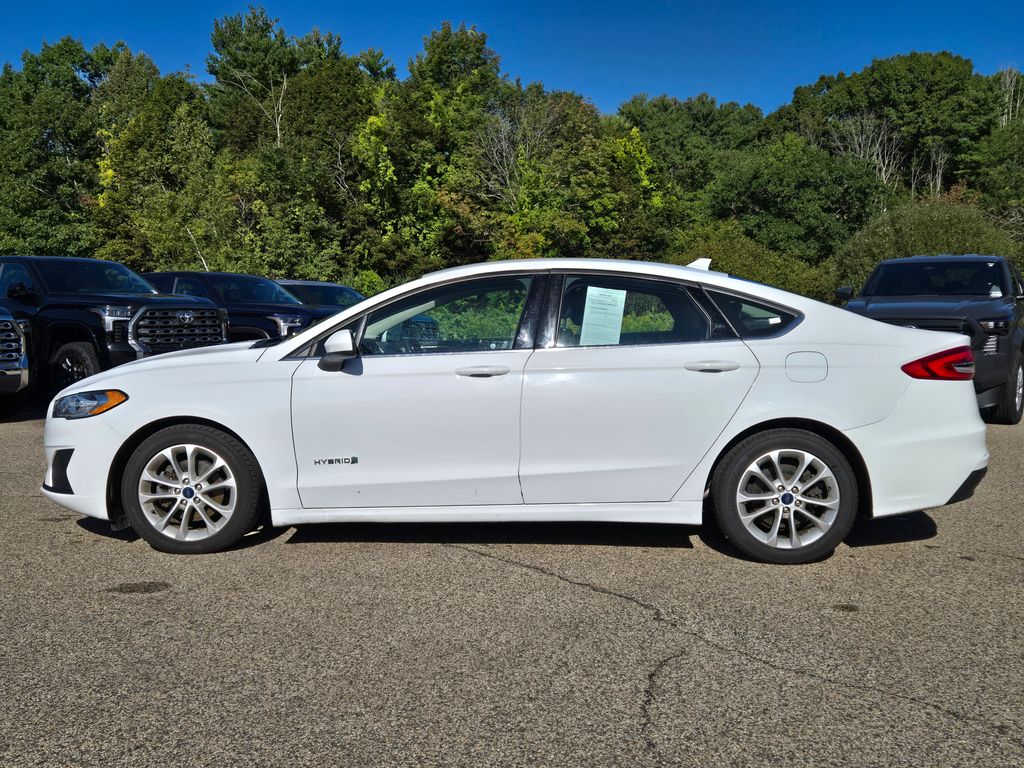 Used 2019 Ford Fusion Hybrid SE with VIN 3FA6P0LU9KR238376 for sale in Portsmouth, NH