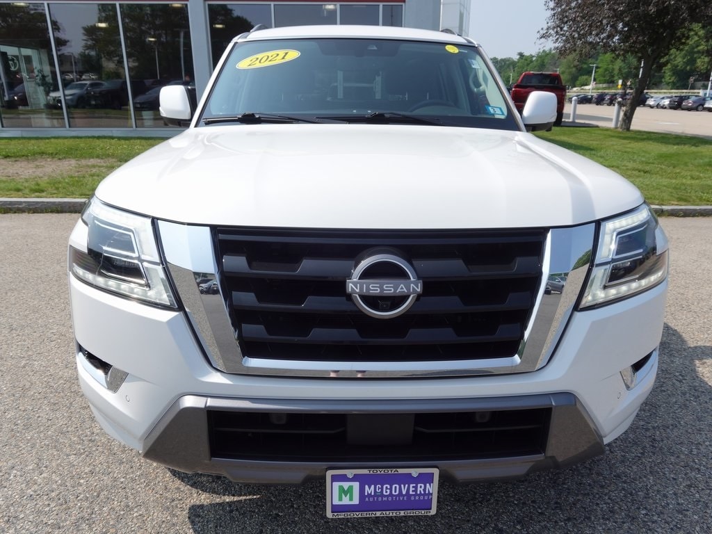 Used 2021 Nissan Armada SL with VIN JN8AY2BB0M9793393 for sale in Portsmouth, NH