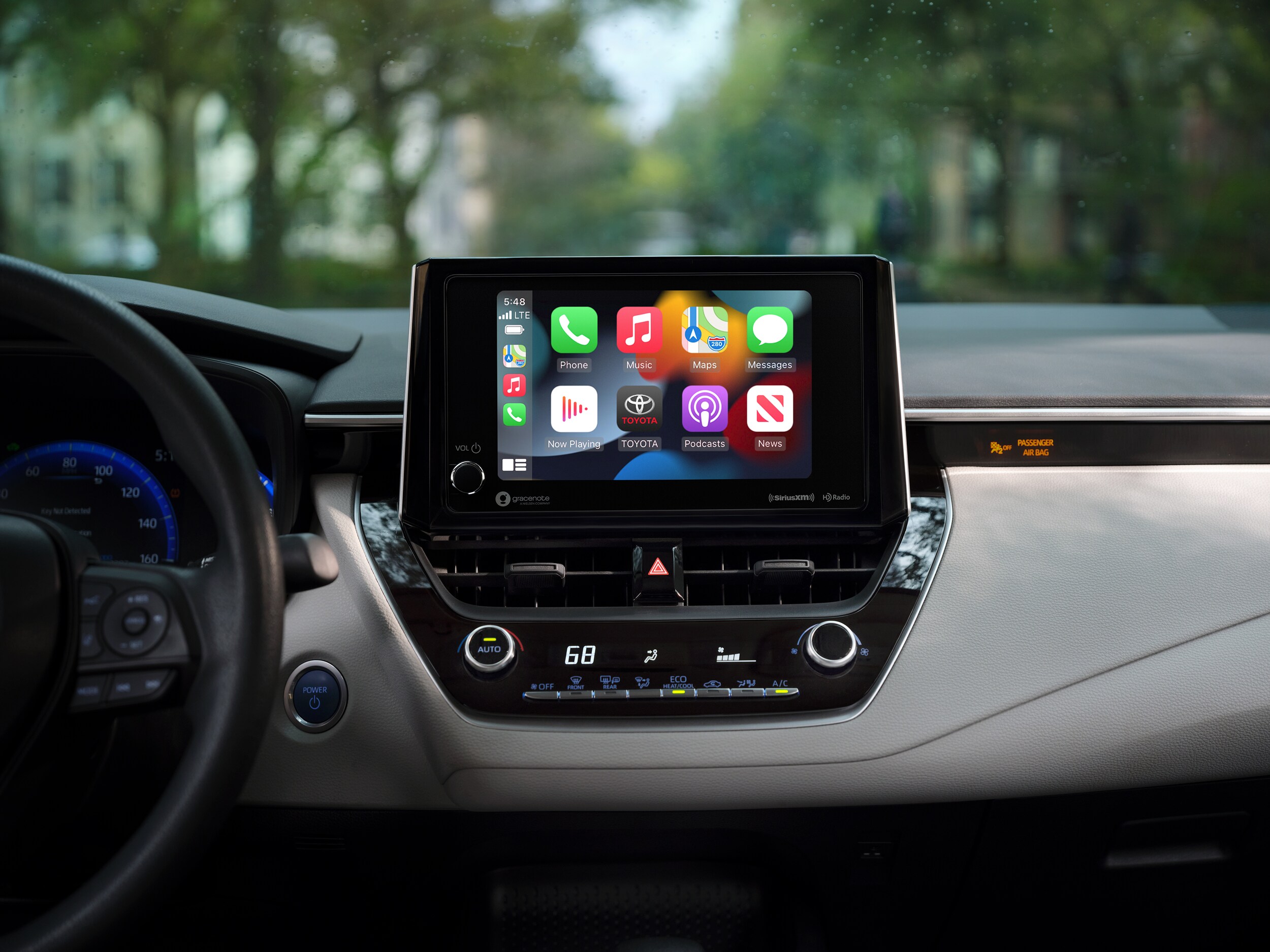 Toyota Corolla Hybrid touchscreen
