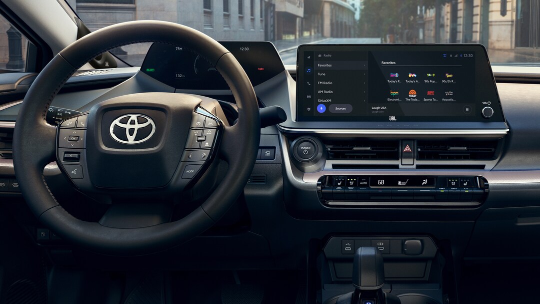 Toyota Prius touchscreen