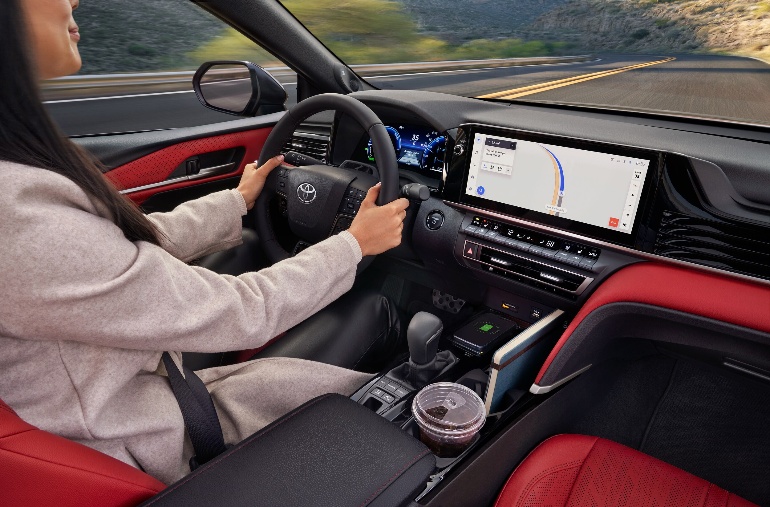 Toyota Camry safety and touchscreen