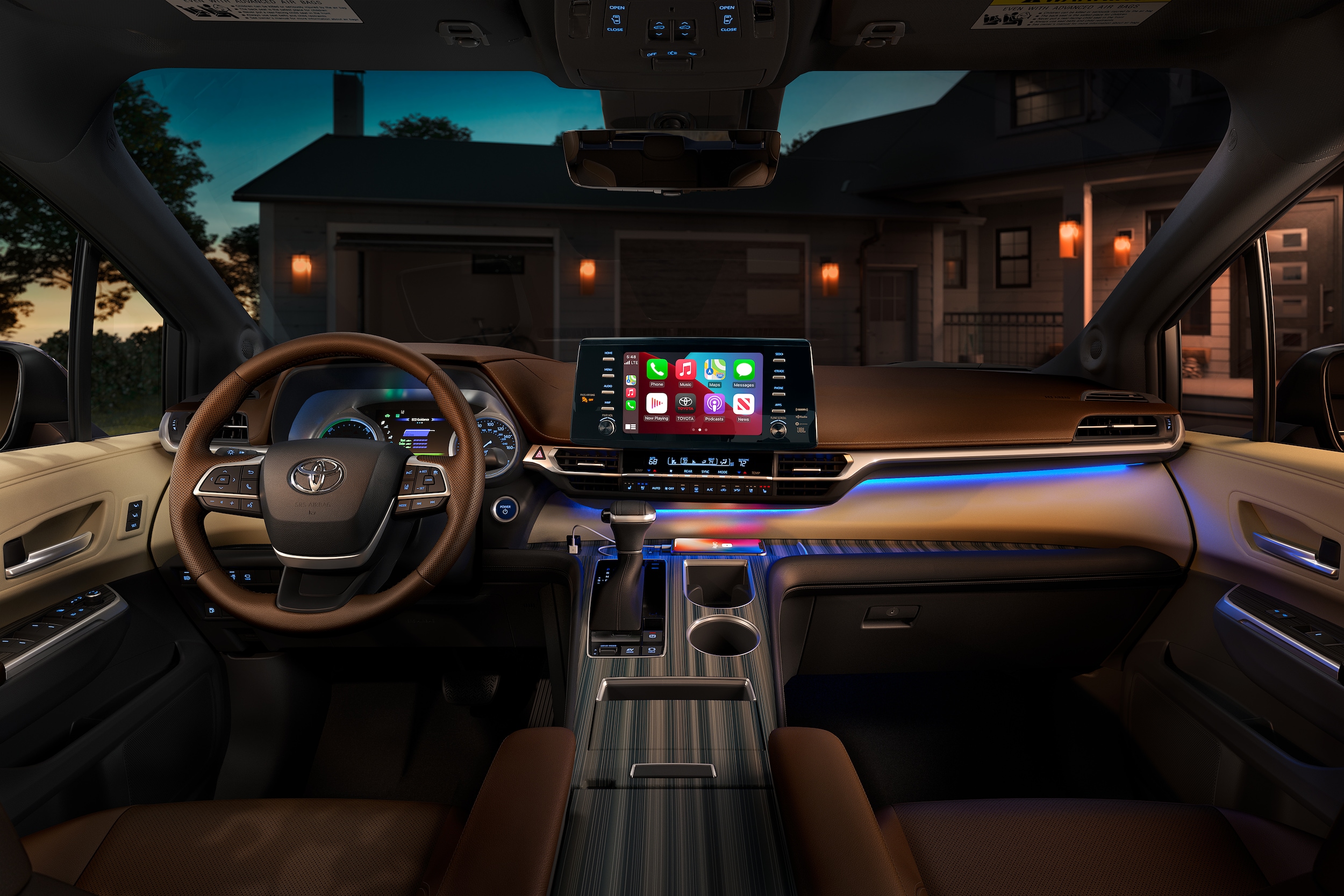  2026 Toyota Sienna interior and technology