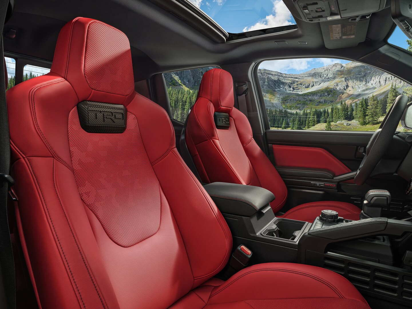 Toyota Tacoma Hybrid interior