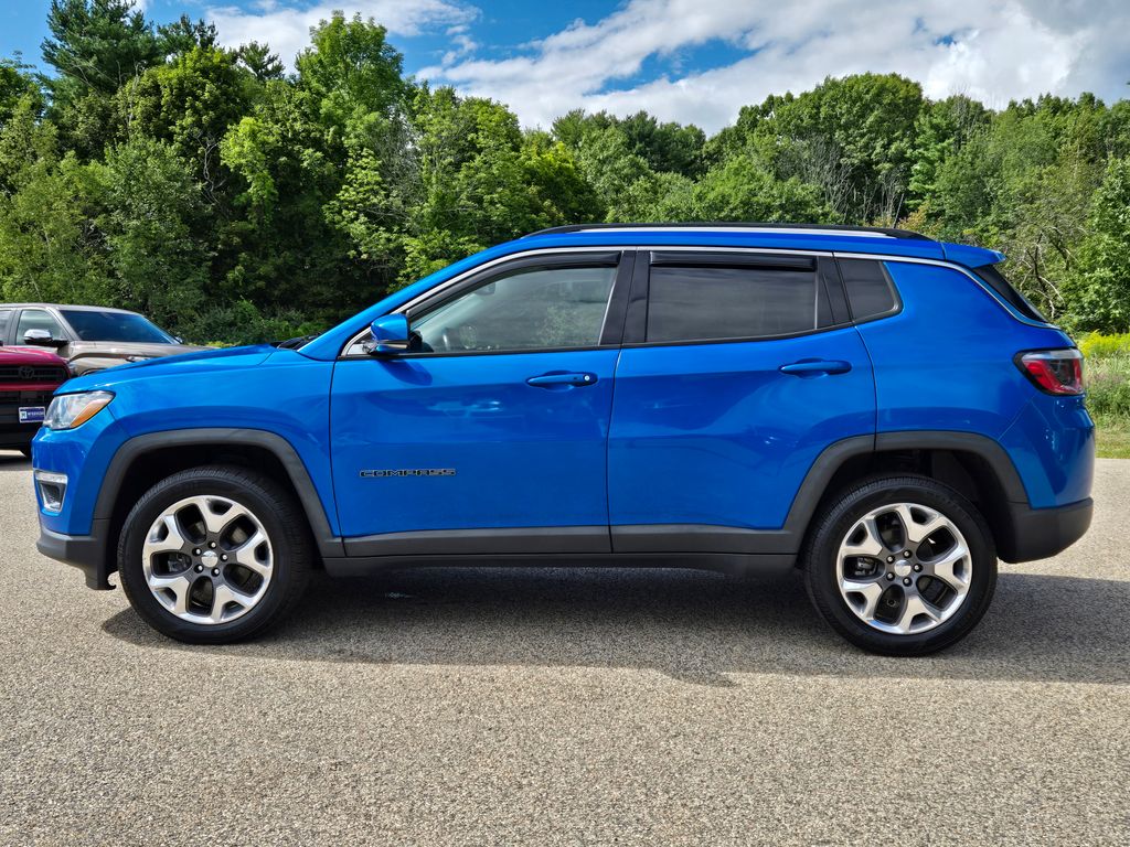Used 2020 Jeep Compass Limited with VIN 3C4NJDCBXLT122153 for sale in Portsmouth, NH
