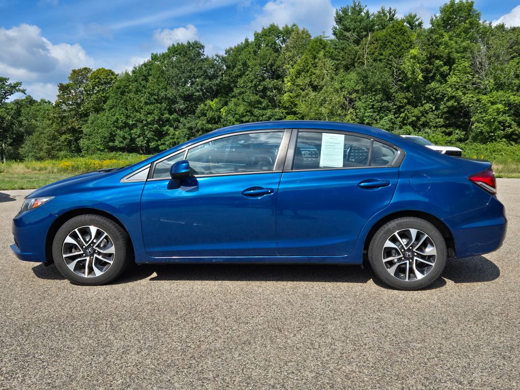 Used 2013 Honda Civic LX with VIN 2HGFB2F57DH530245 for sale in Newton, MA