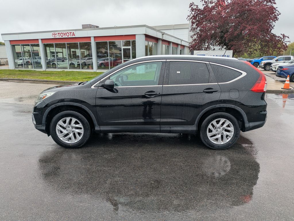 Used 2015 Honda CR-V EX-L with VIN 2HKRM4H71FH640637 for sale in Portsmouth, NH