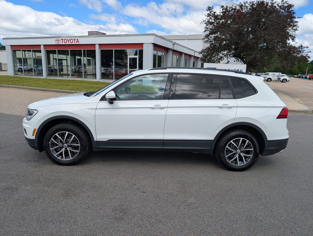 Used 2021 Volkswagen Tiguan S with VIN 3VV0B7AX8MM073300 for sale in Portsmouth, NH