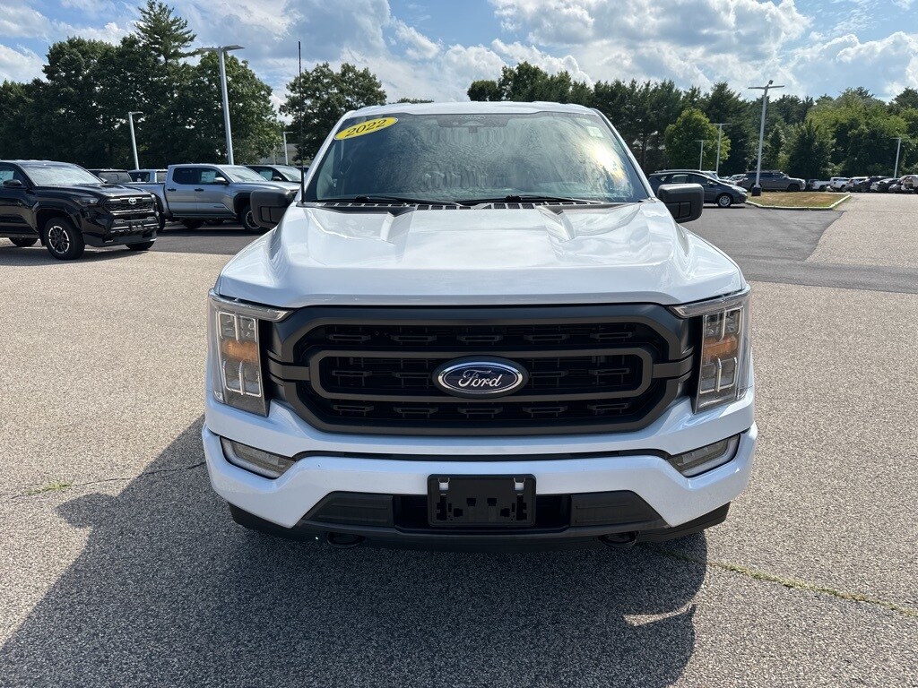 Used 2022 Ford F-150 XLT with VIN 1FTFW1E83NFC38863 for sale in Shrewsbury, MA