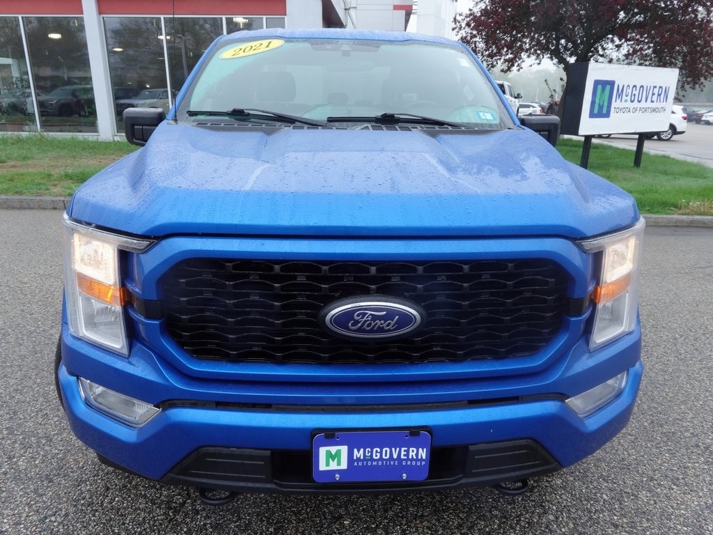 Used 2021 Ford F-150 XL with VIN 1FTFX1E87MFB45548 for sale in Portsmouth, NH