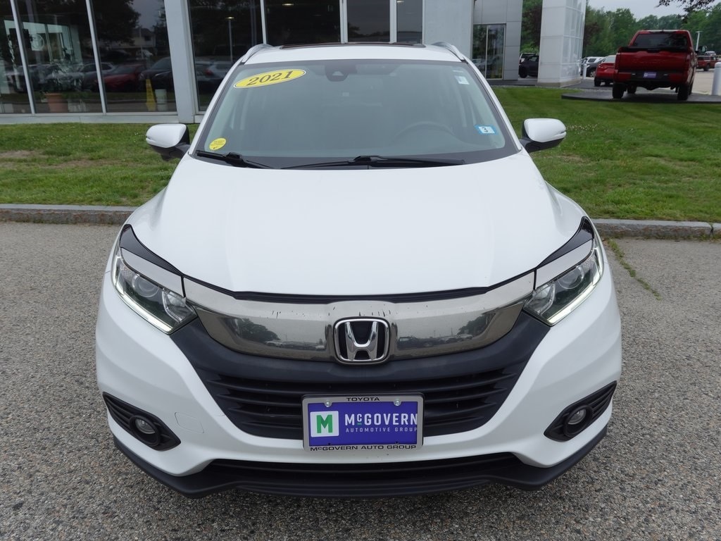 Used 2021 Honda HR-V EX-L with VIN 3CZRU6H76MM744232 for sale in Portsmouth, NH