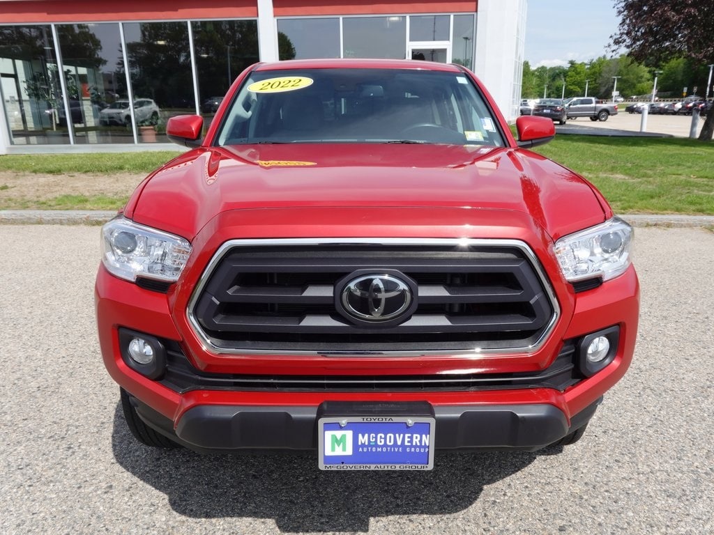 Used 2022 Toyota Tacoma SR5 with VIN 3TMCZ5AN9NM479761 for sale in Portsmouth, NH