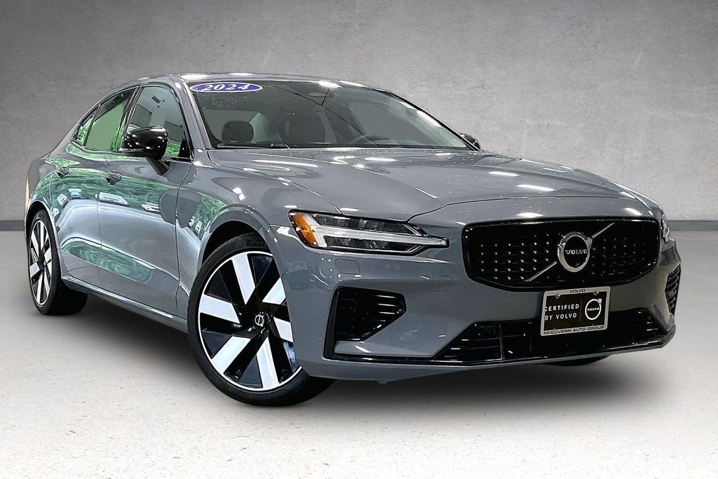 Certified 2024 Volvo S60 Recharge Plug-In Hybrid T8 Plus Dark Theme Sedan