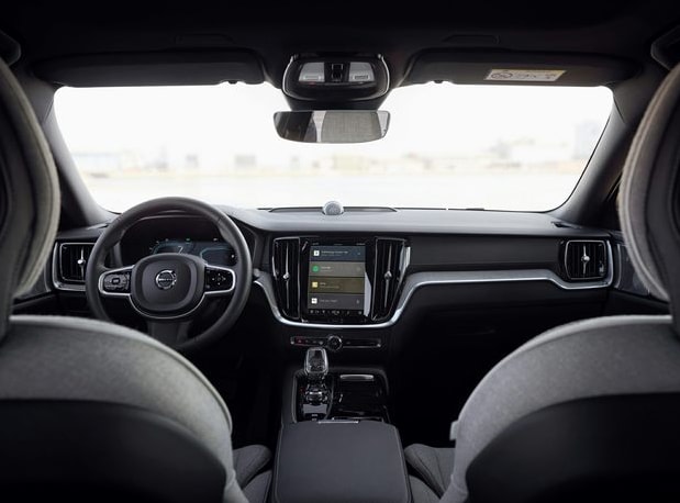 Volvo V60 Hybrid dashboard view
