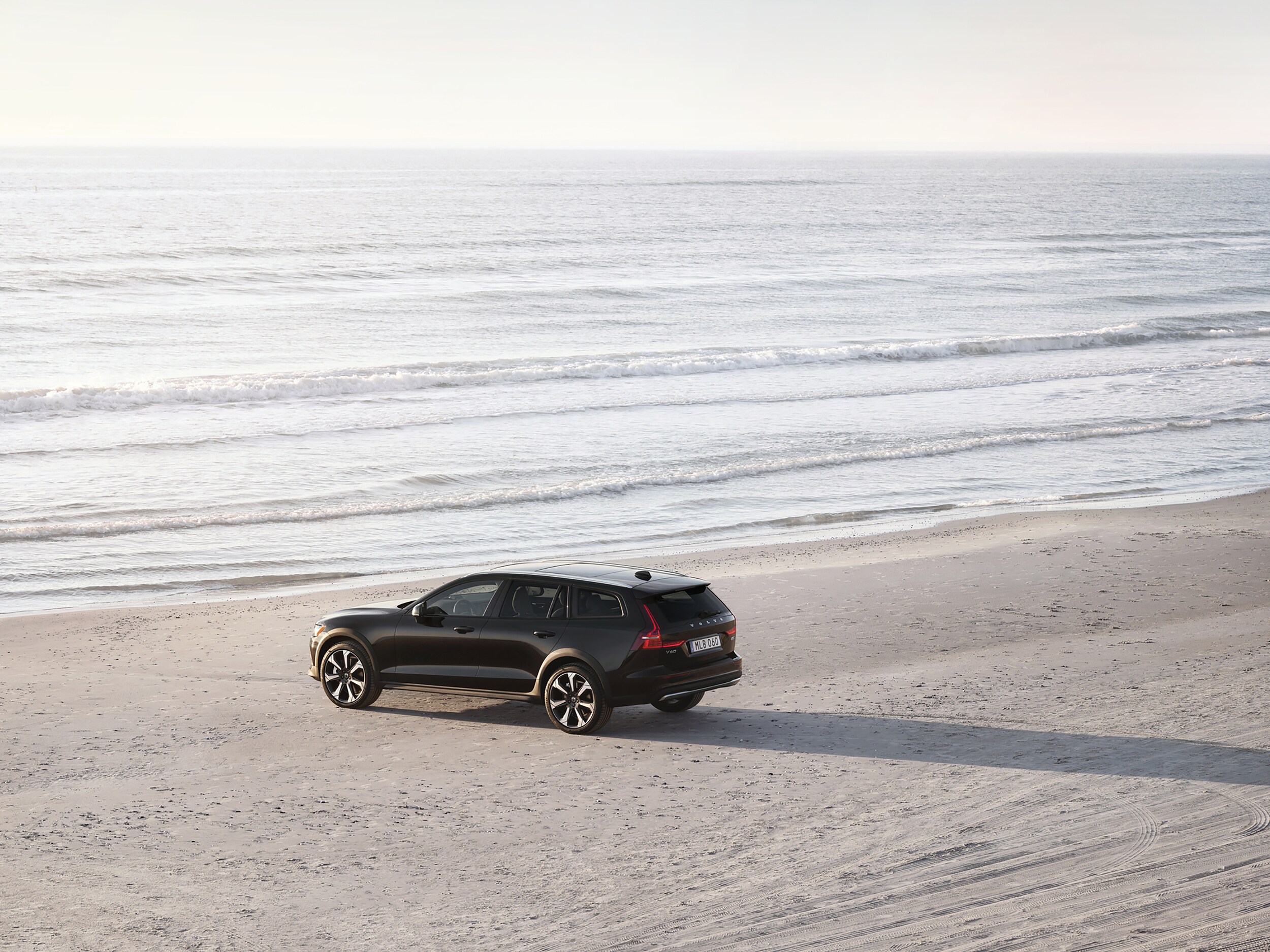Volvo V60 Cross Country on the beach