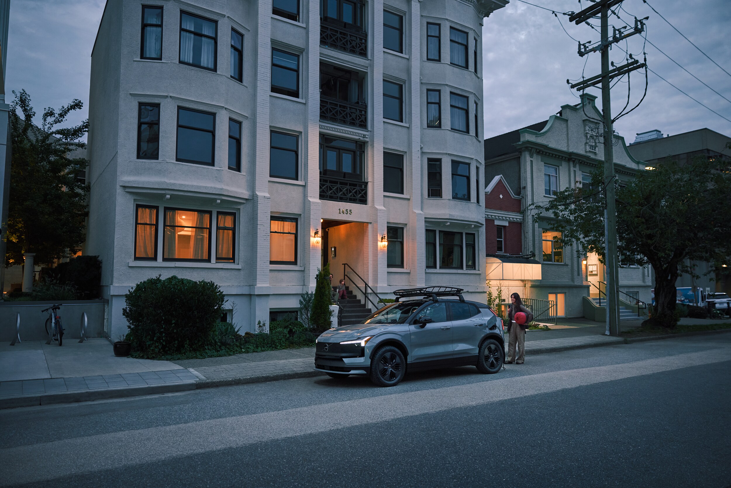 2026 Volvo EX30 parked at home