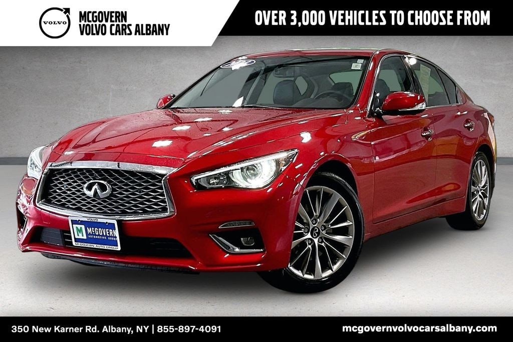 Used 2023 INFINITI Q50 Luxe Sedan