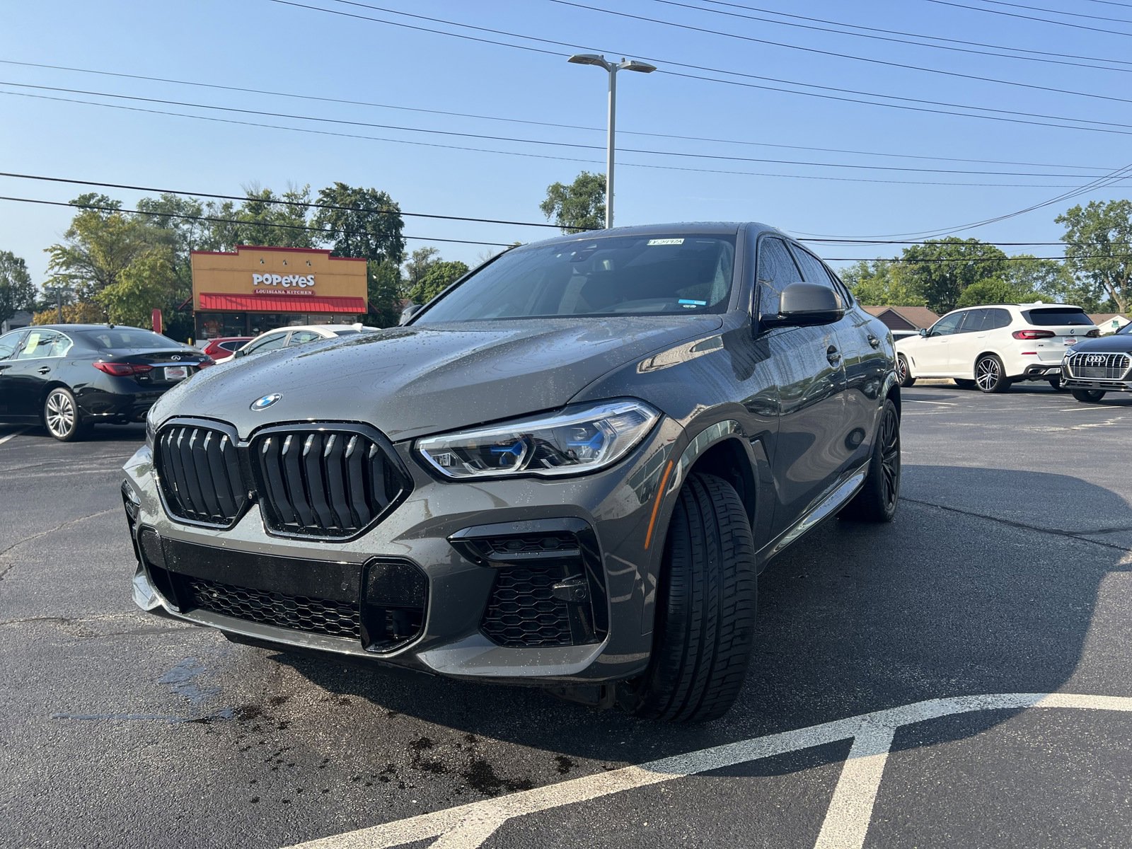 Used 2022 BMW X6 M50i with VIN 5UXCY8C09N9M18557 for sale in Morton Grove, IL