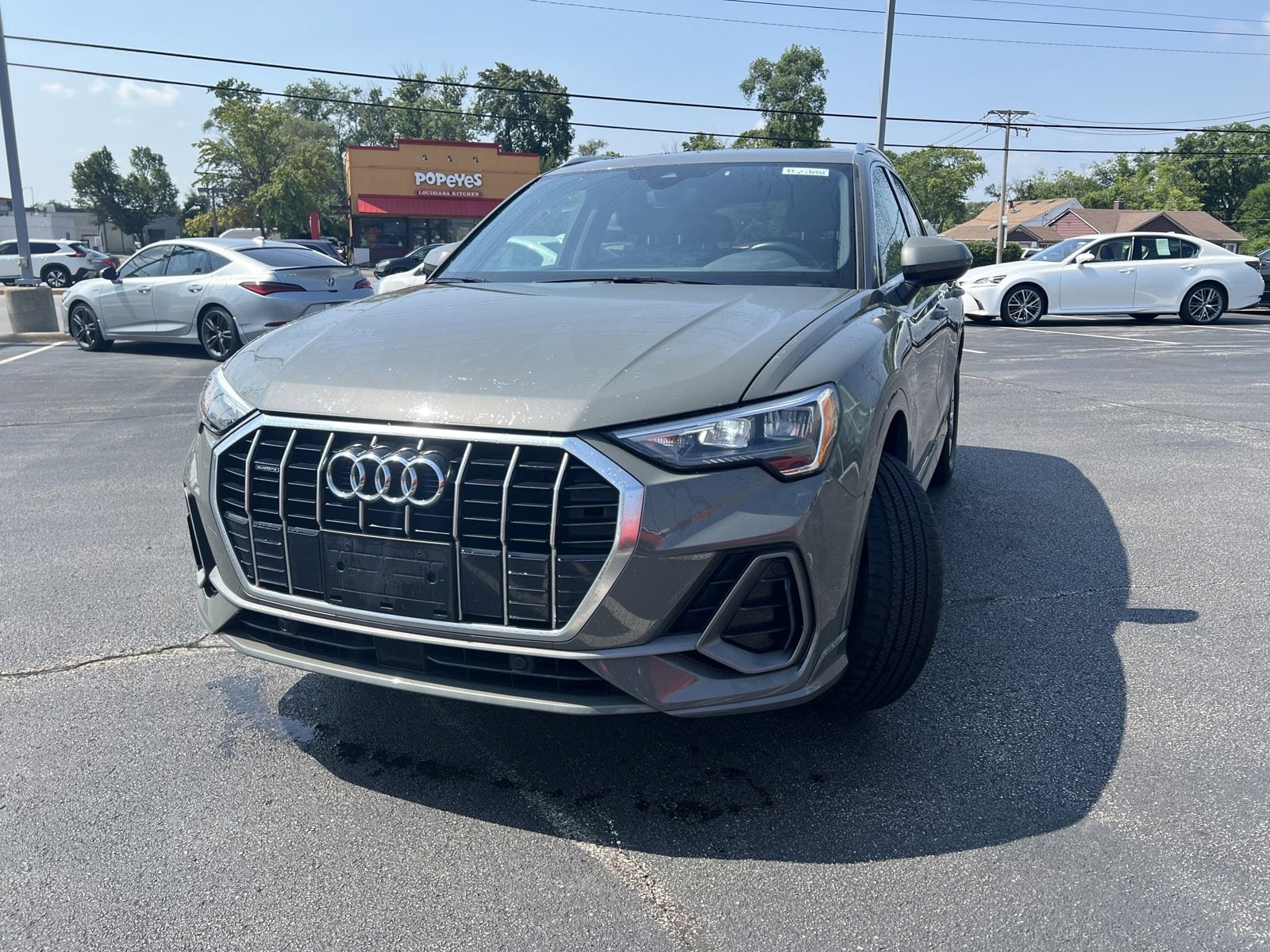 Used 2021 Audi Q3 S Line Premium with VIN WA1DECF32M1153429 for sale in Morton Grove, IL