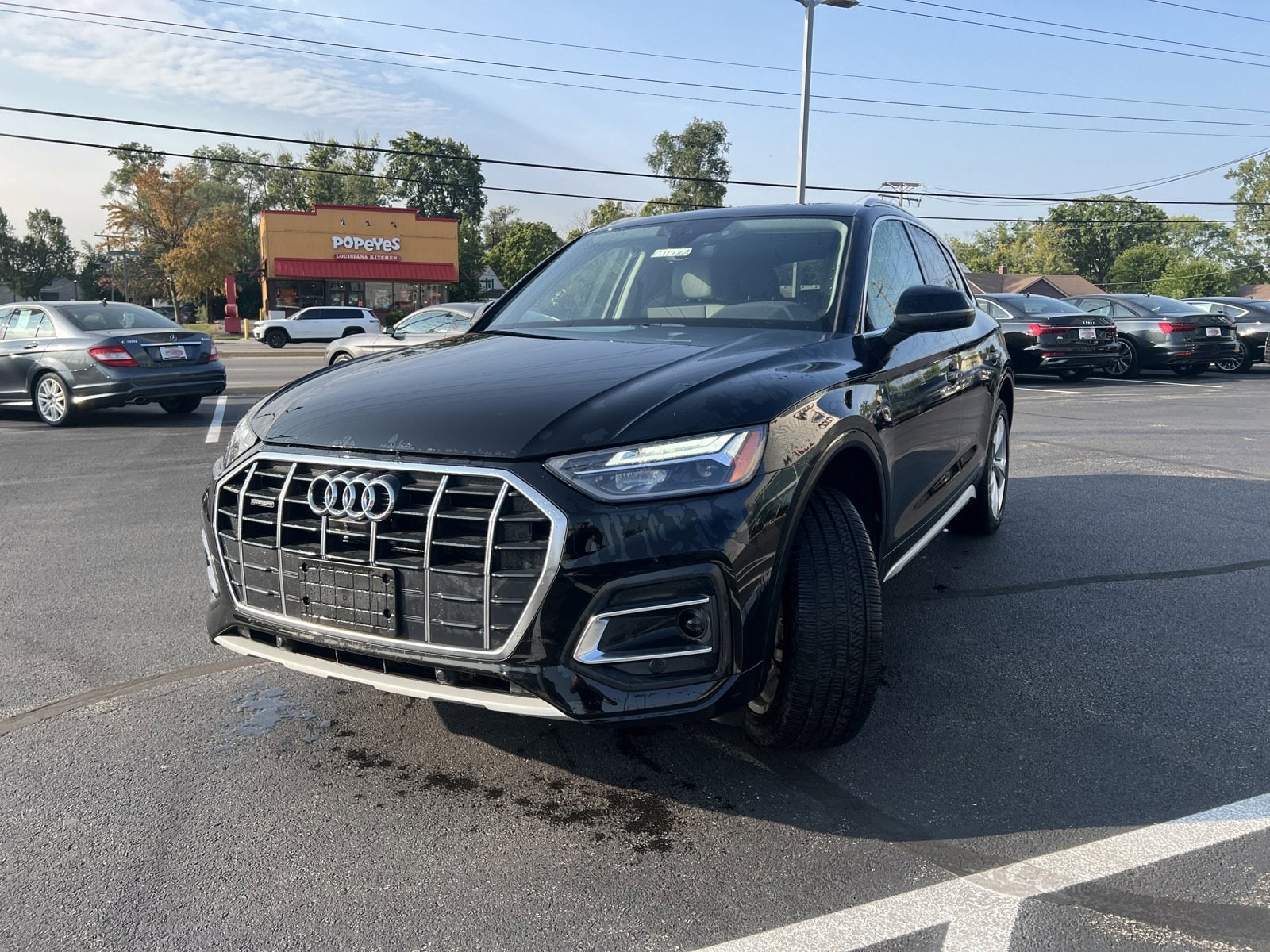 Used 2021 Audi Q5 Premium Plus with VIN WA1BAAFY3M2085364 for sale in Morton Grove, IL