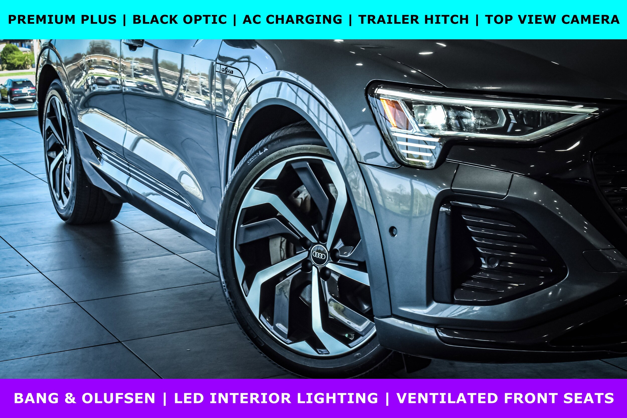 2024 Audi Q8 E-tron line Premium Plus photo 3