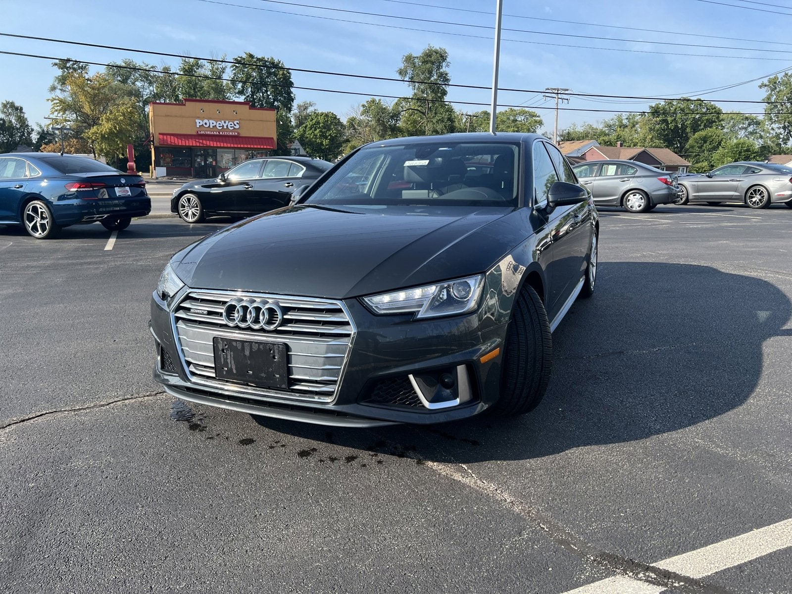 Used 2019 Audi A4 Premium with VIN WAUDNAF40KA112990 for sale in Morton Grove, IL