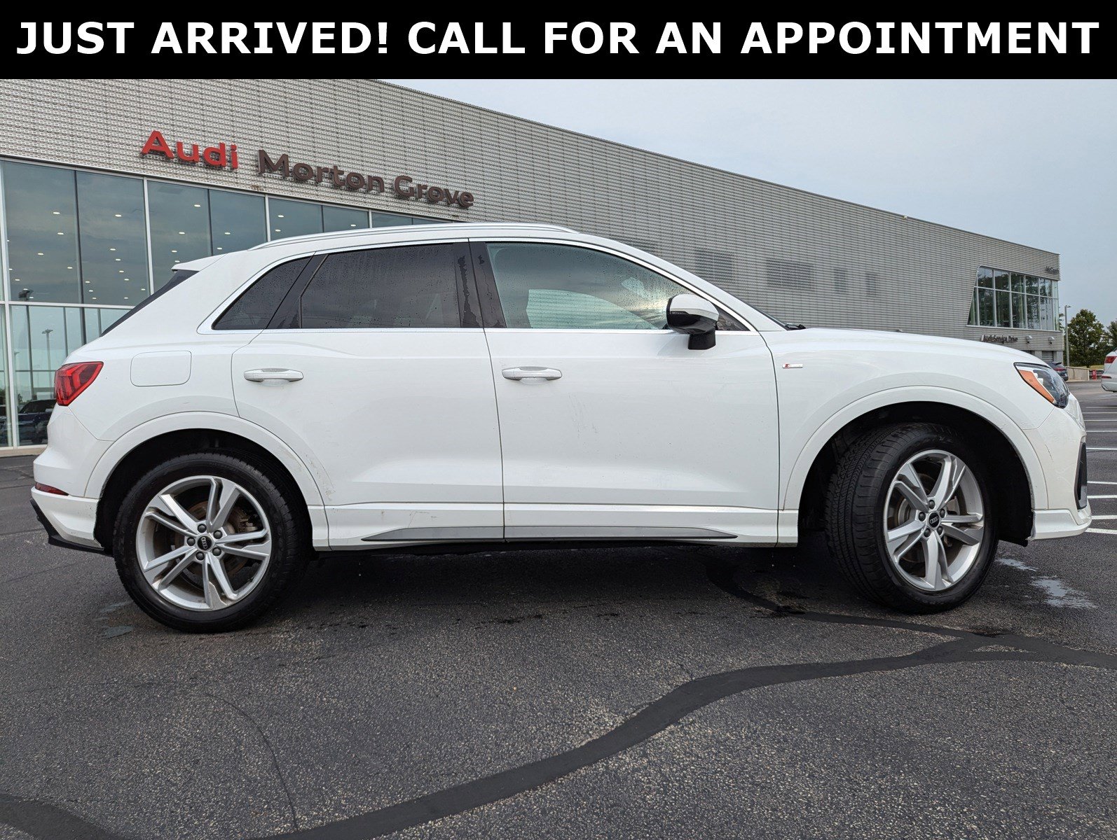 Used 2022 Audi Q3 S Line Premium with VIN WA1DECF39N1063616 for sale in Morton Grove, IL