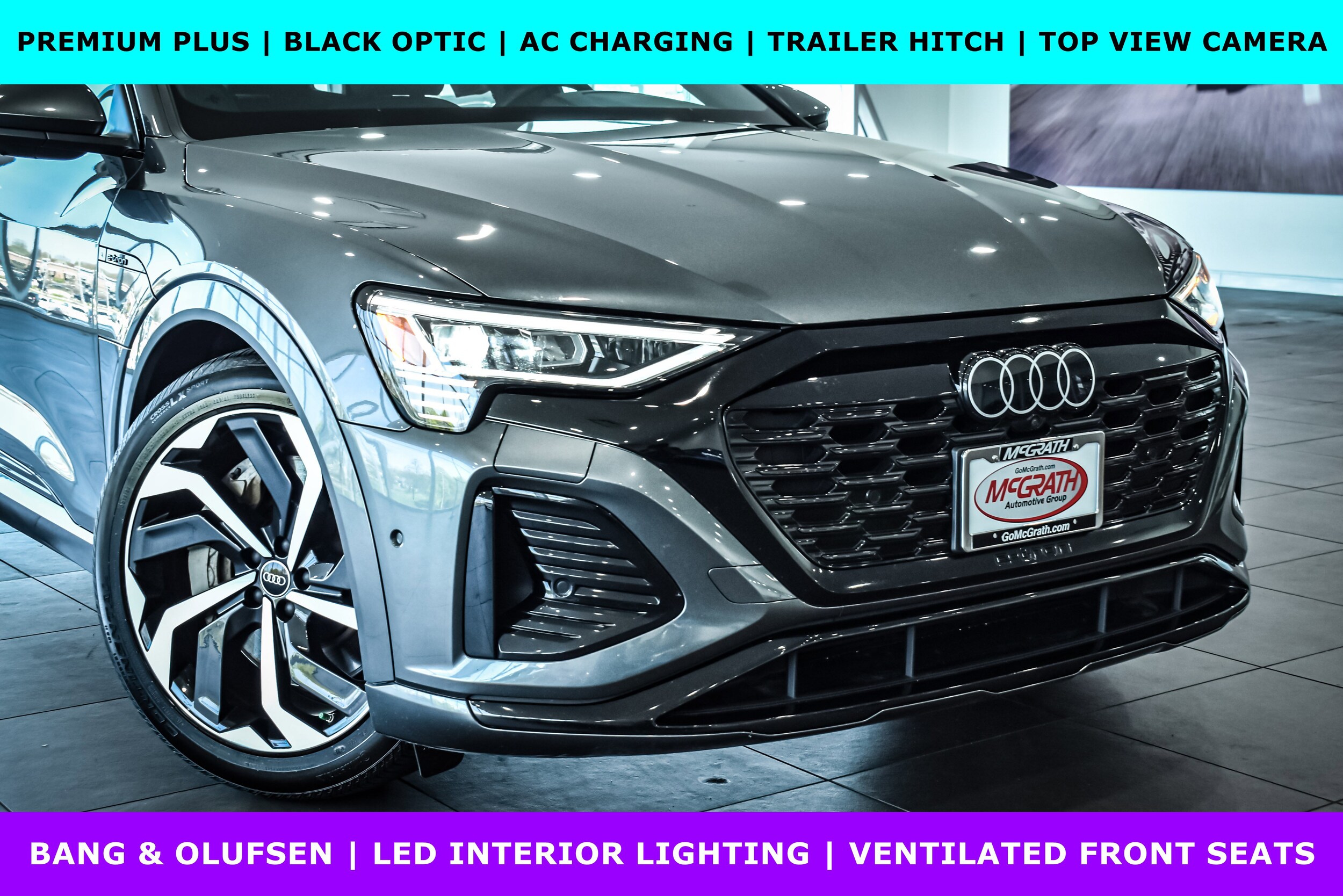 2024 Audi Q8 E-tron line Premium Plus photo 2