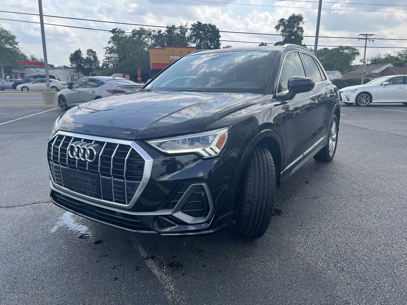 Used 2021 Audi Q3 S Line Premium Plus with VIN WA1EECF38M1042629 for sale in Morton Grove, IL