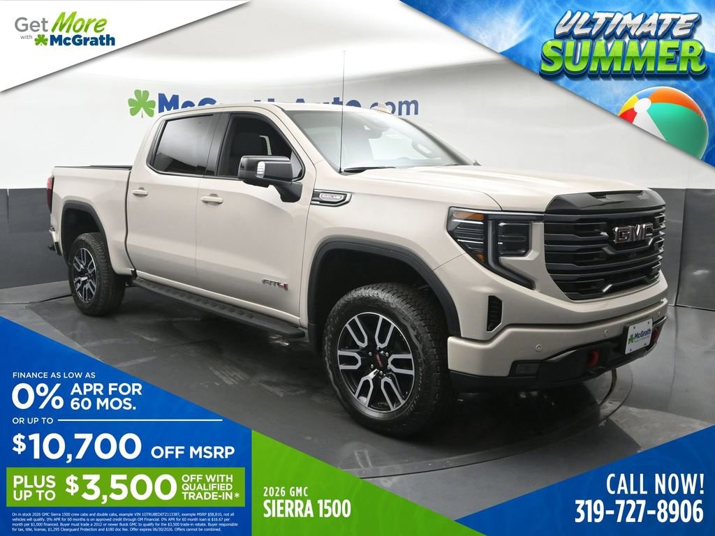 New 2026 GMC Sierra 1500 AT4 Truck