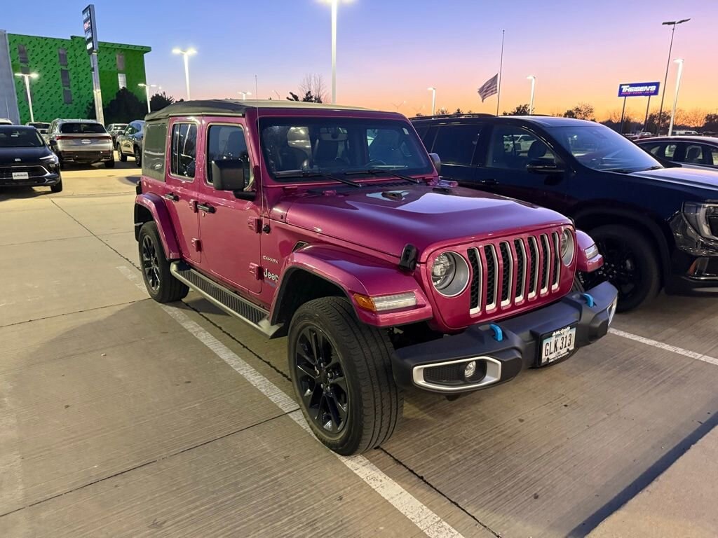 Used 2022 Jeep Wrangler 4xe Unlimited Sahara SUV