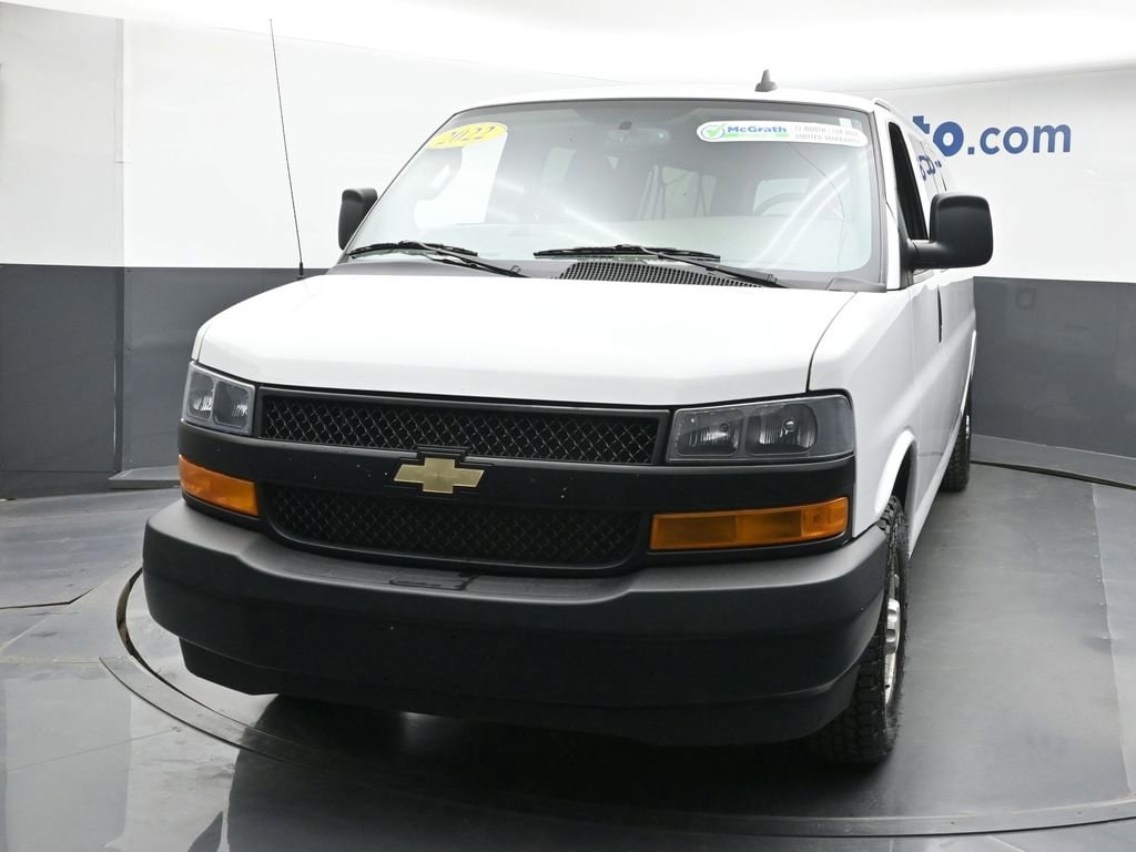 Used 2022 Chevrolet Express Passenger 3500 1LS Van Extended Passenger Van