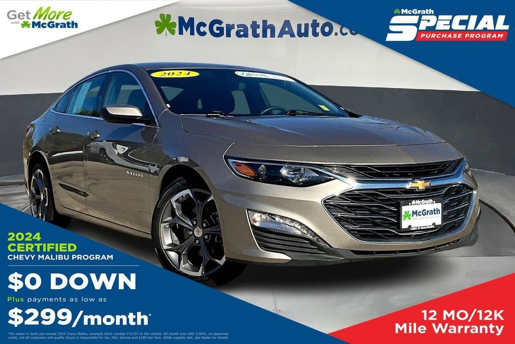 Used 2024 Chevrolet Malibu 1LT Sedan