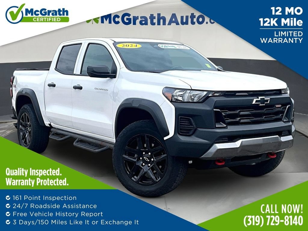 Used 2024 Chevrolet Colorado Trail Boss Truck Crew Cab